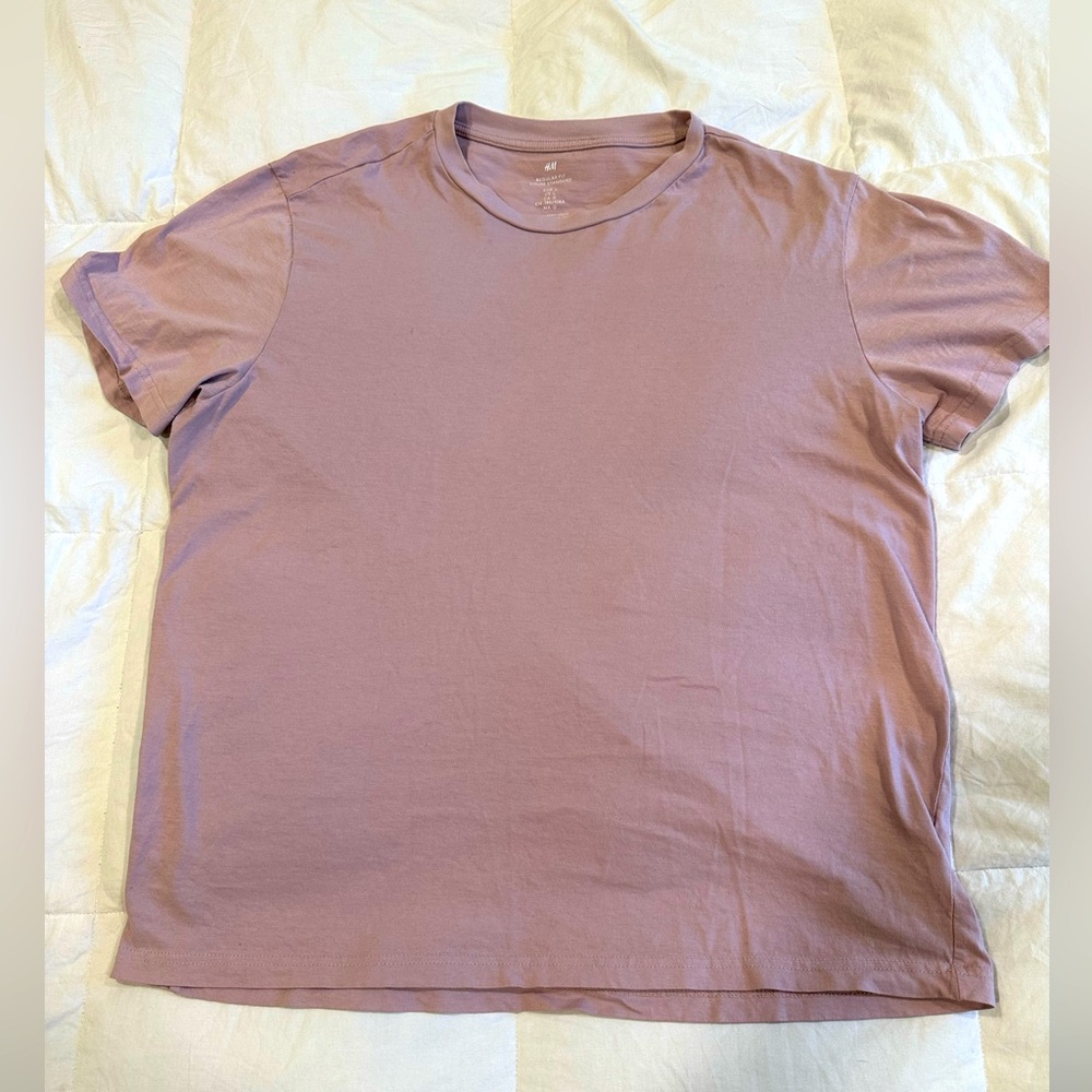 H&M PINK SHIRT SIZE LARGE